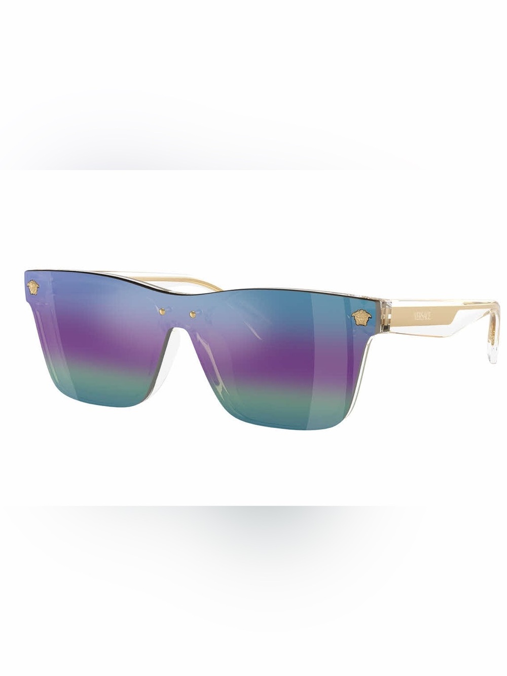 Versace Kids Shield Sunglasses - Purple Blue Green Gradient